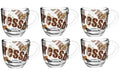 Leonardo Espressotasse Napoli, 3-farbig 6 Stück, 80ml, H: 6cm, D: 6cm
