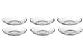 Leonardo Unterteller Napoli 11cm 6 Stück, transparent, H: 2cm, D: 11cm