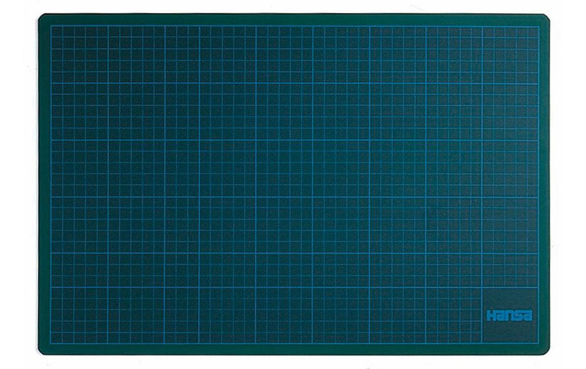 Hansa Cut Mat Schneideunterlage 90x60cm grün, schwarz