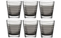 Leonardo Trinkglas Vario Struttura, 250ml basalto, 6 Stück, 250ml