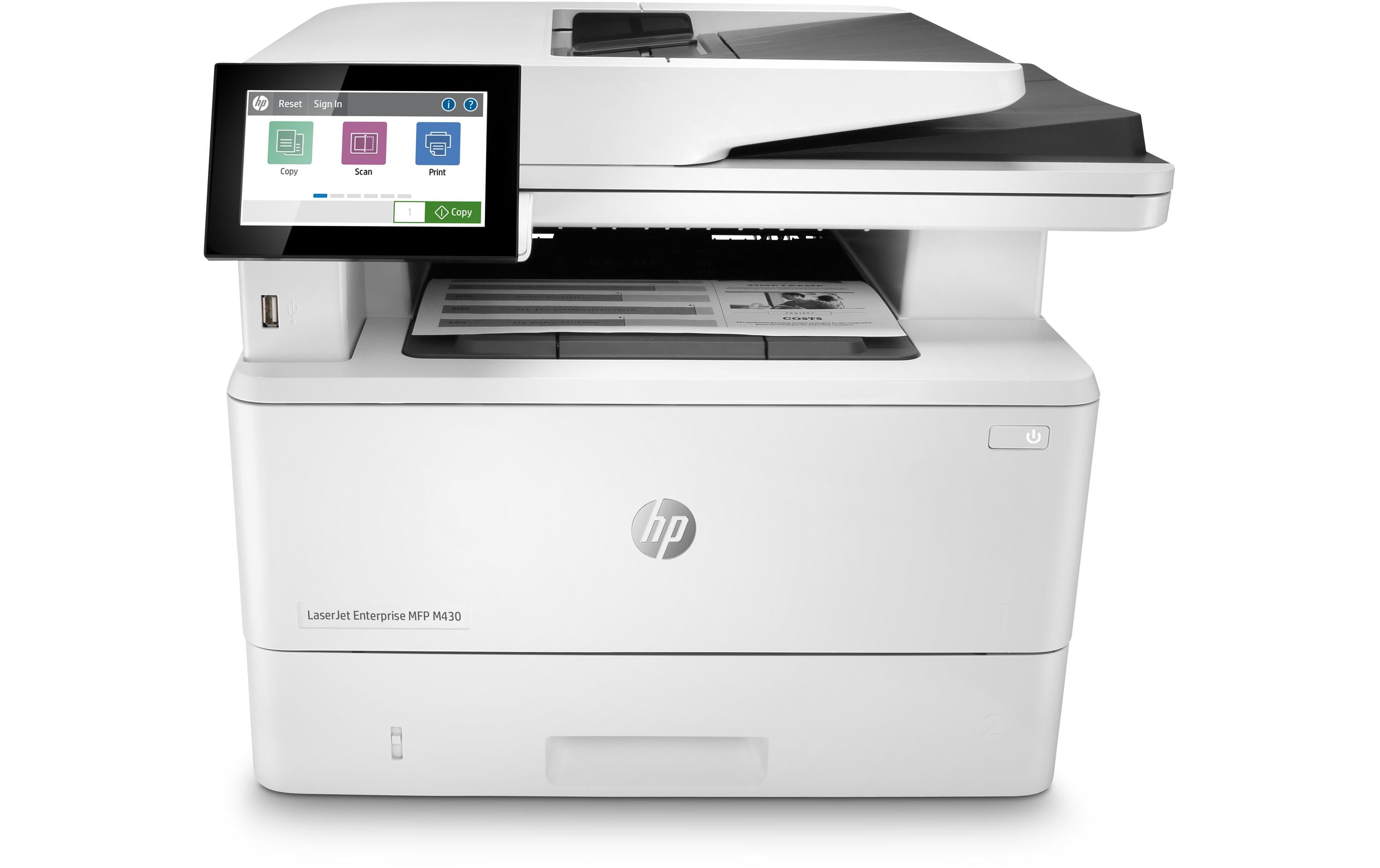 HP LaserJet Enterprise M430f A4, 4 in 1, USB 2.0, LAN, Air-/ePrint