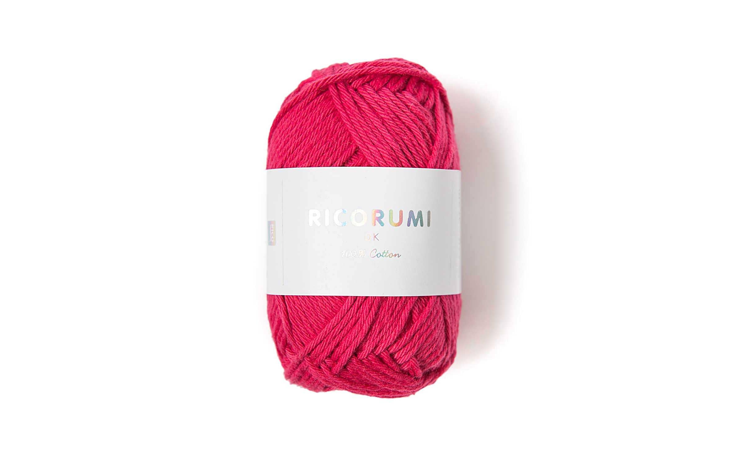 RICO Wolle Creative Ricorumi DK himbeere, 25 g, 57,5 m, 100 % CO