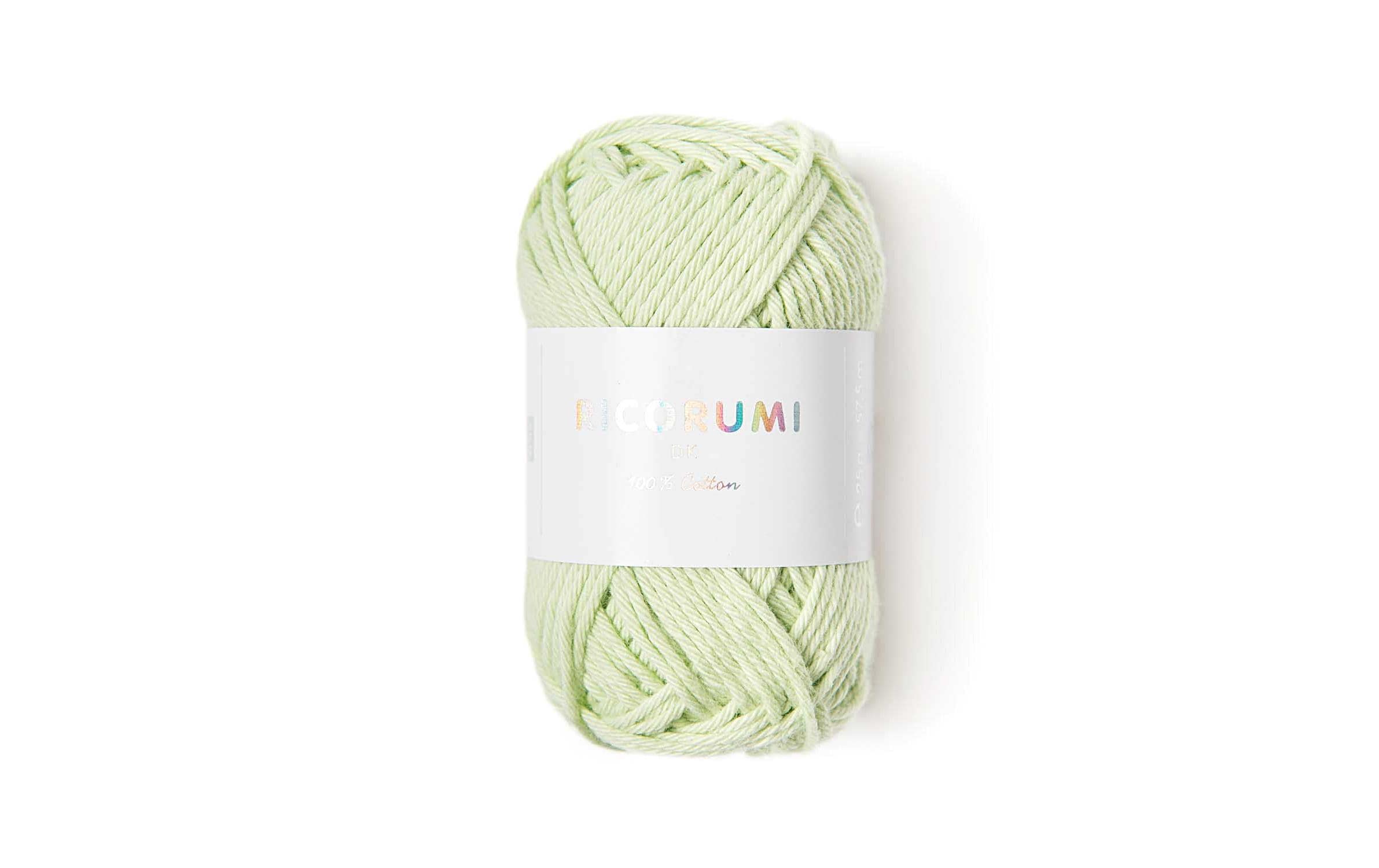 RICO Wolle Creative Ricorumi DK pastellgrün, 25 g, 57.5 m, 100 % CO