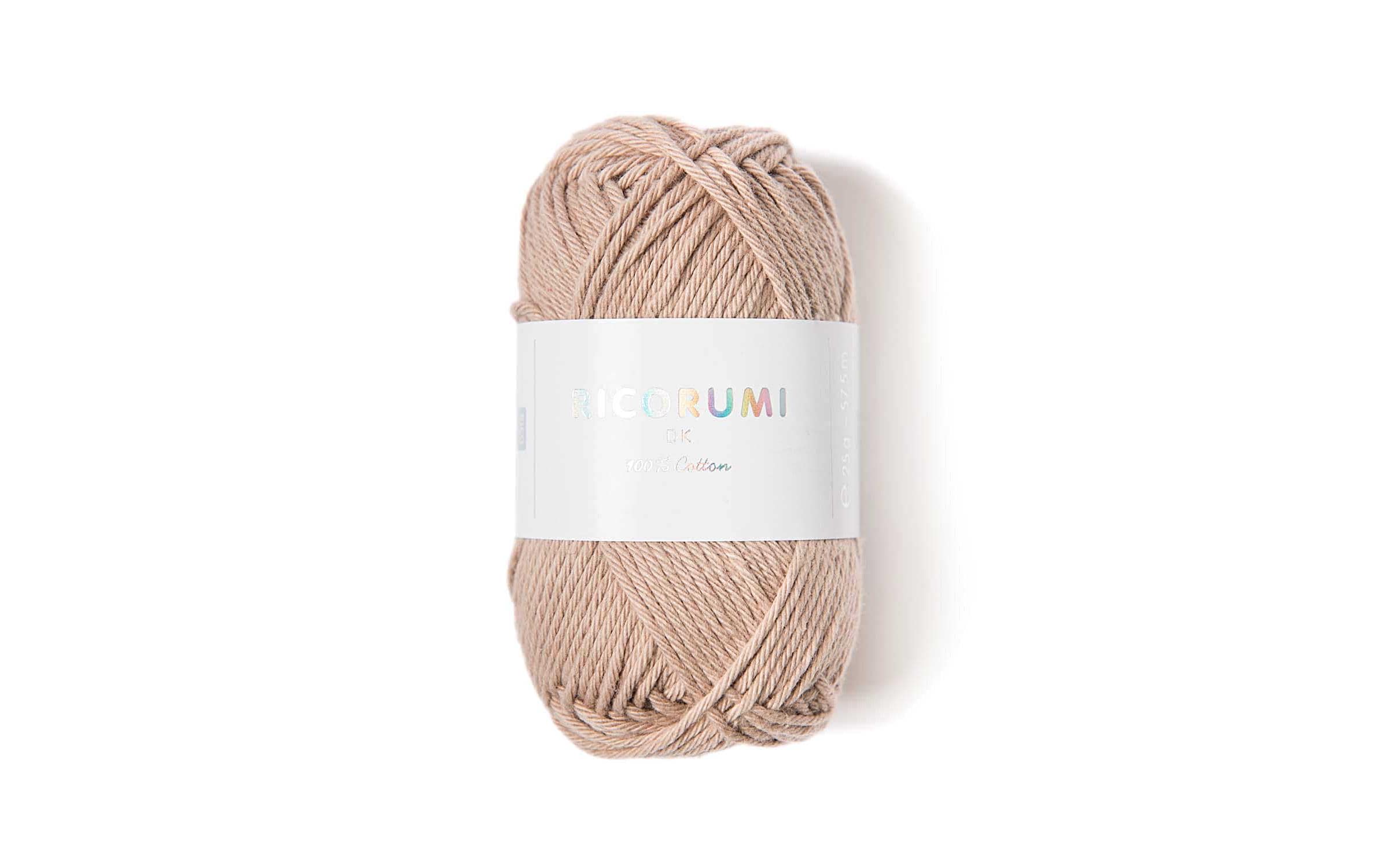 RICO Wolle Creative Ricorumi DK, beige 25 g, 57,5 m, 100 % CO