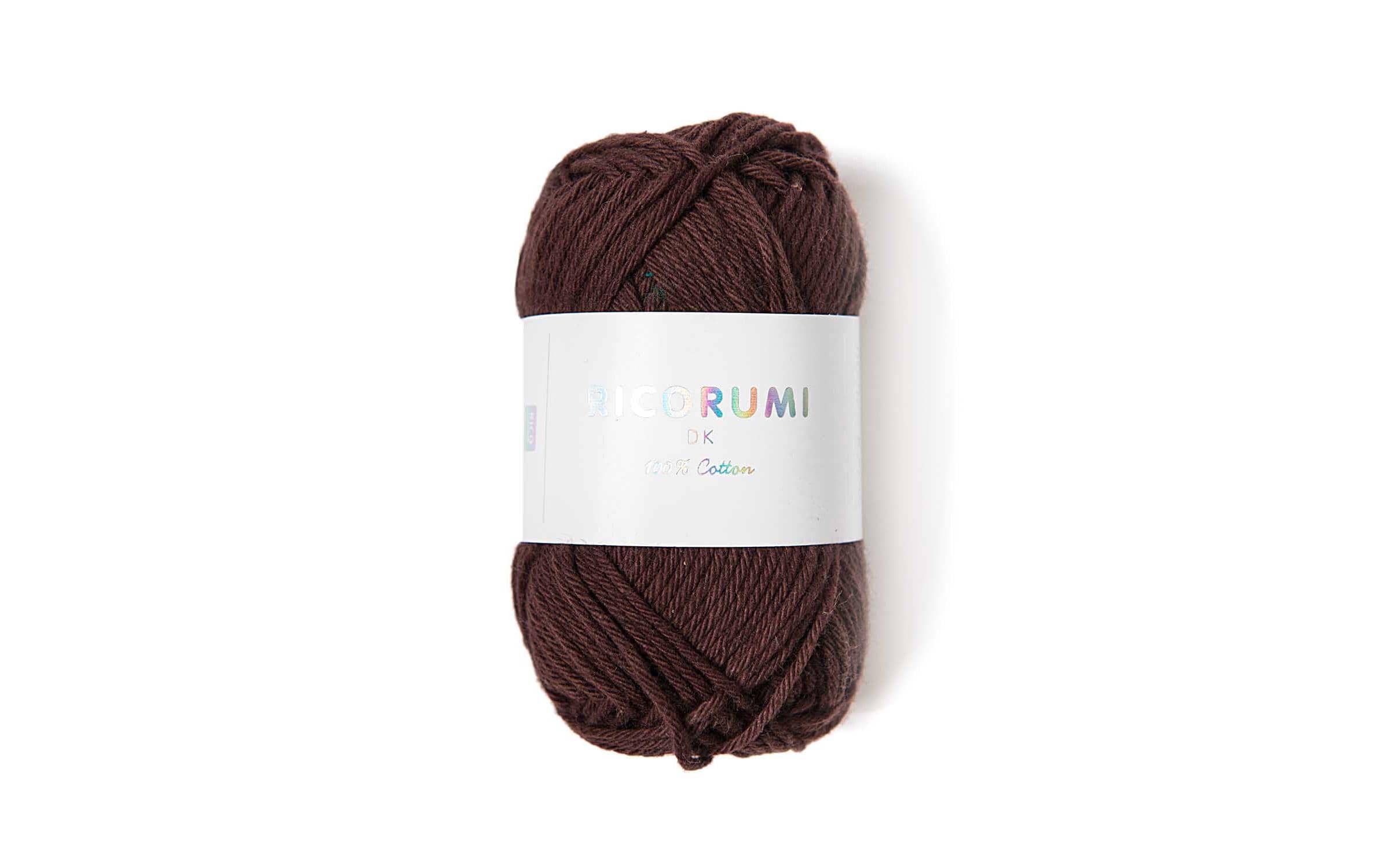 RICO Wolle Creative Ricorumi DK, chocolat 25 g, 57.5 m, 100 % CO