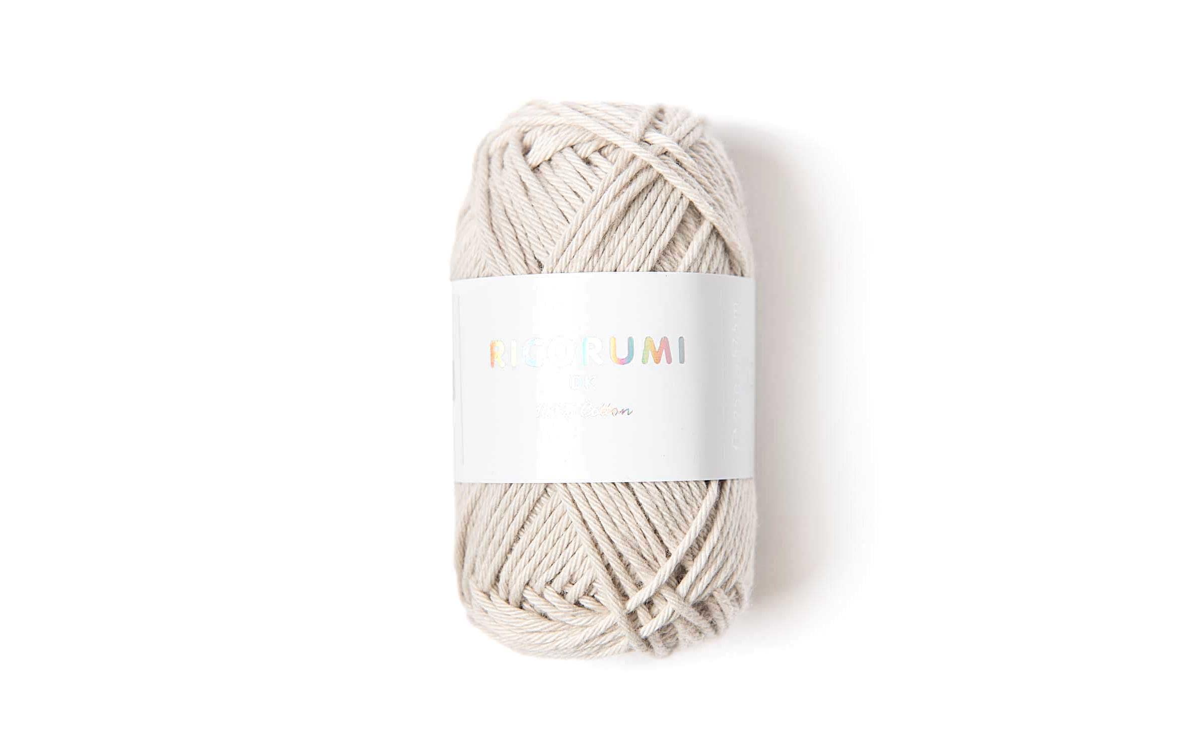 RICO Wolle Creative Ricorumi DK, hellgrau 25 g, 57,5 m, 100 % CO