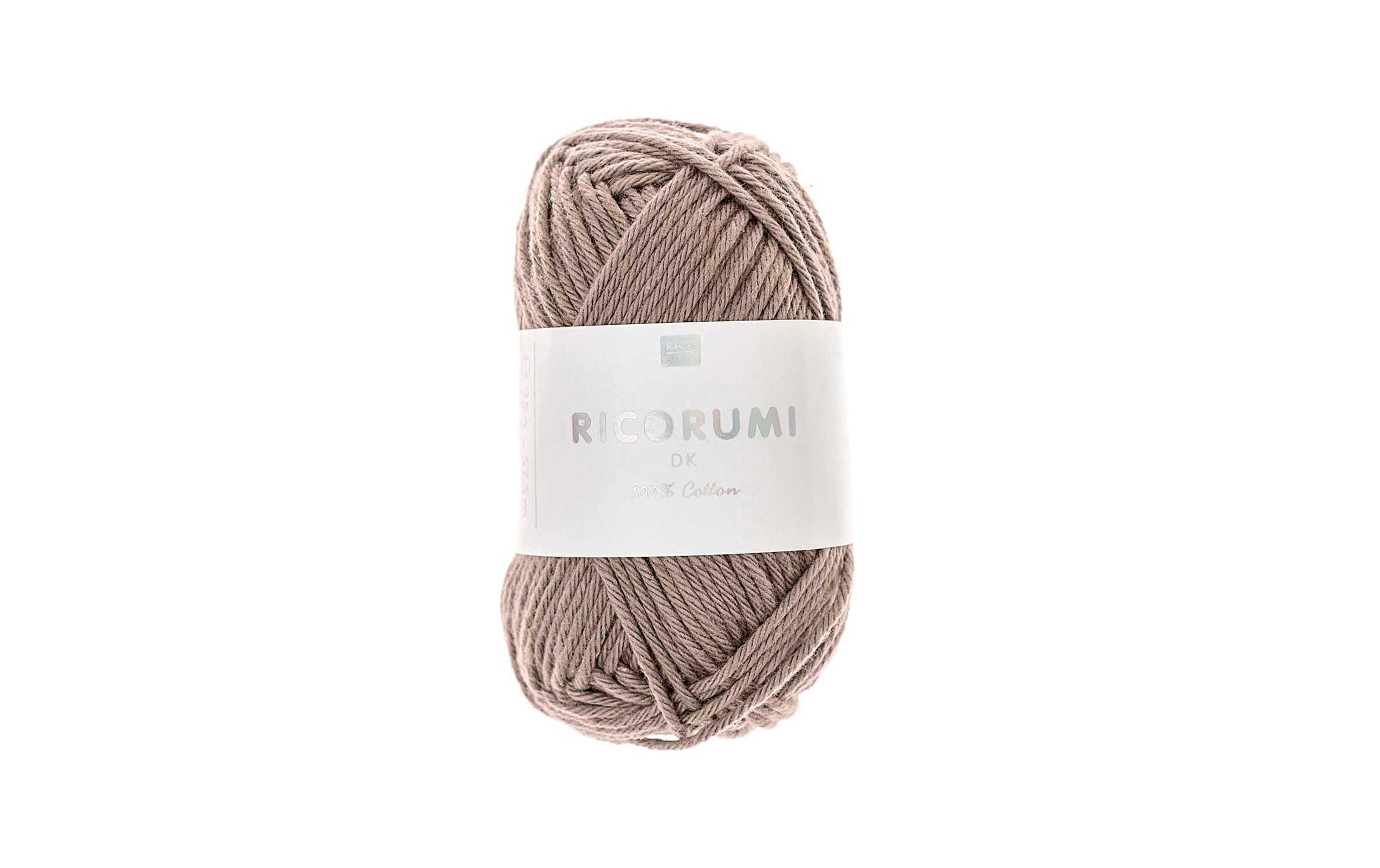 RICO Wolle Creative Ricorumi DK, holz 25 g, 57,5 m, 100 % CO