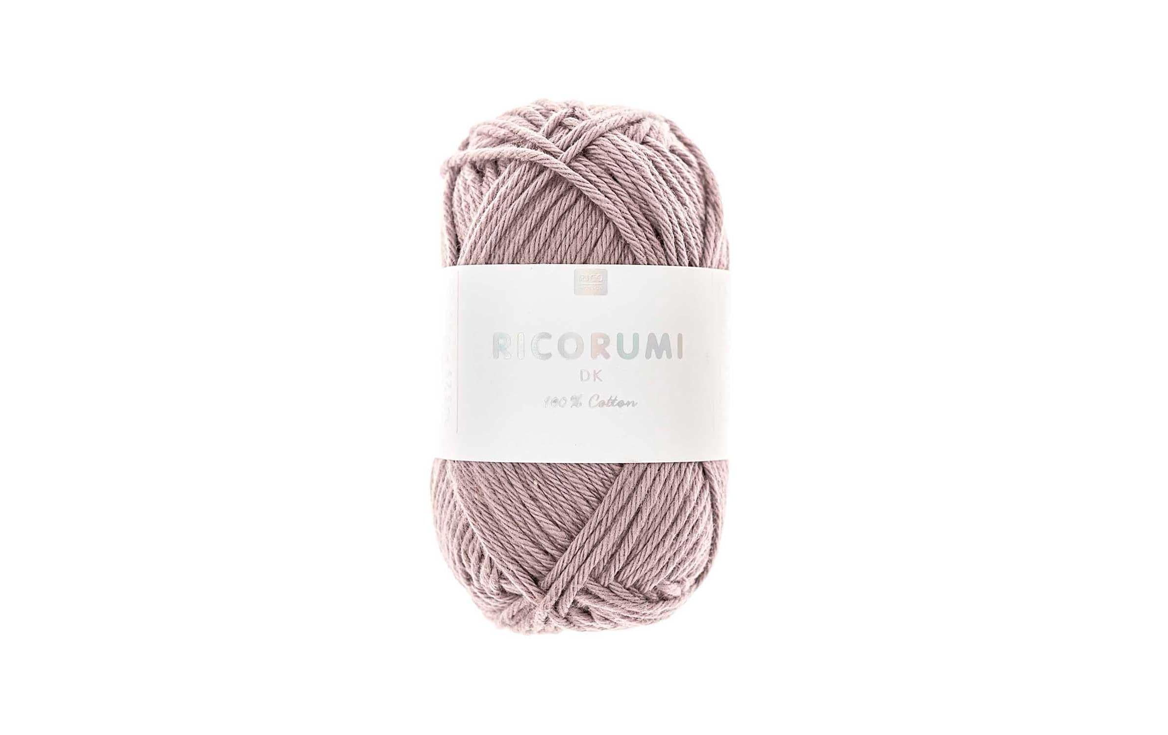 RICO Wolle Creative Ricorumi DK, lavendel 25 g, 57,5 m, 100 % CO