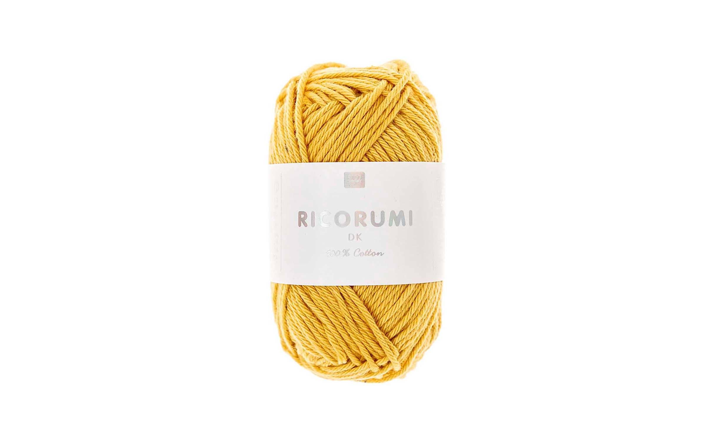 RICO Wolle Creative Ricorumi DK, safran 25 g, 57,5 m, 100 % CO