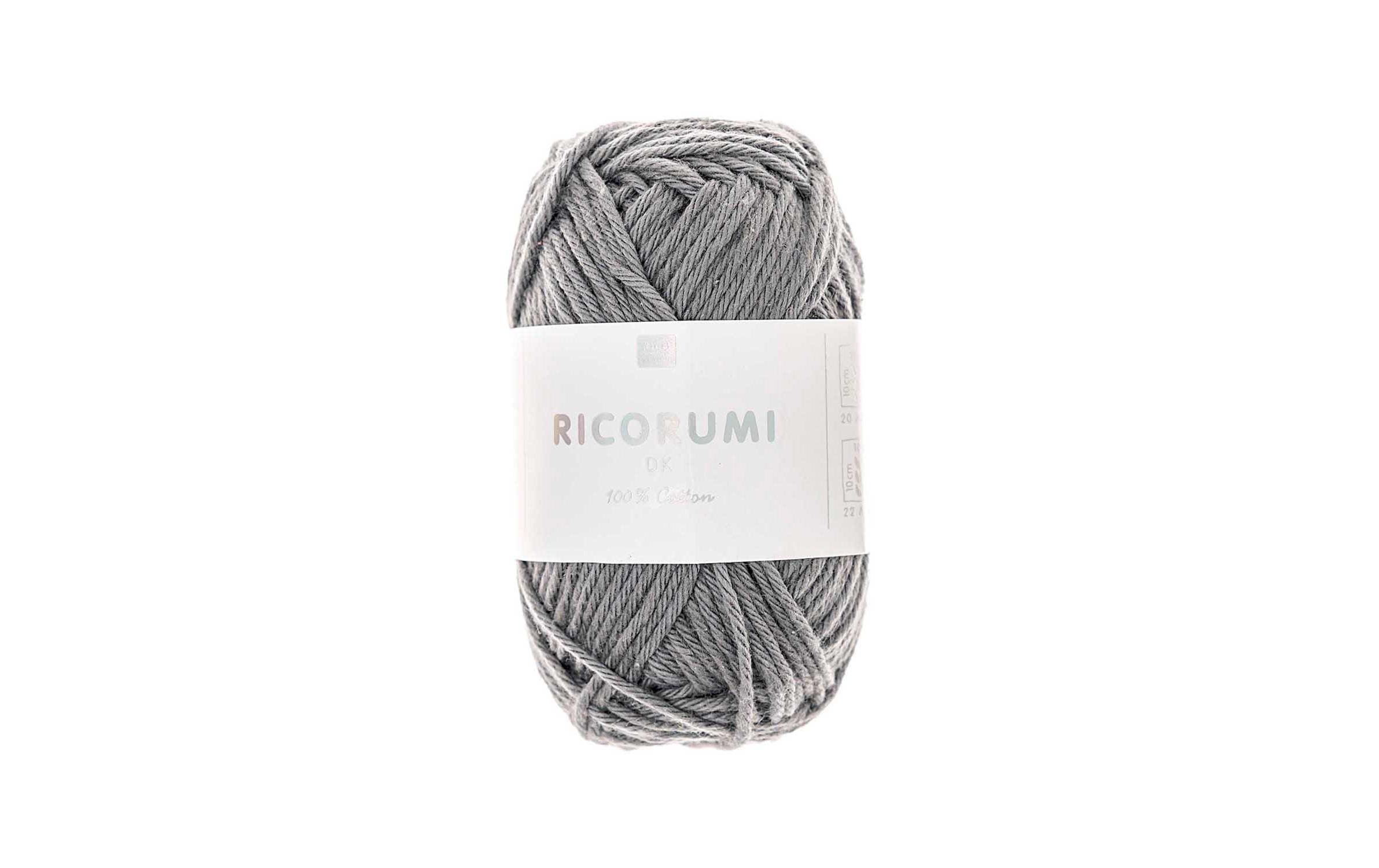 RICO Wolle Creative Ricorumi DK, schiefer 25 g, 57,5 m, 100 % CO