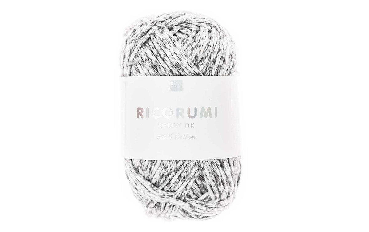 RICO Wolle Creative Ricorumi Spray Grau, 25 g, 57.5 m, 100 % CO