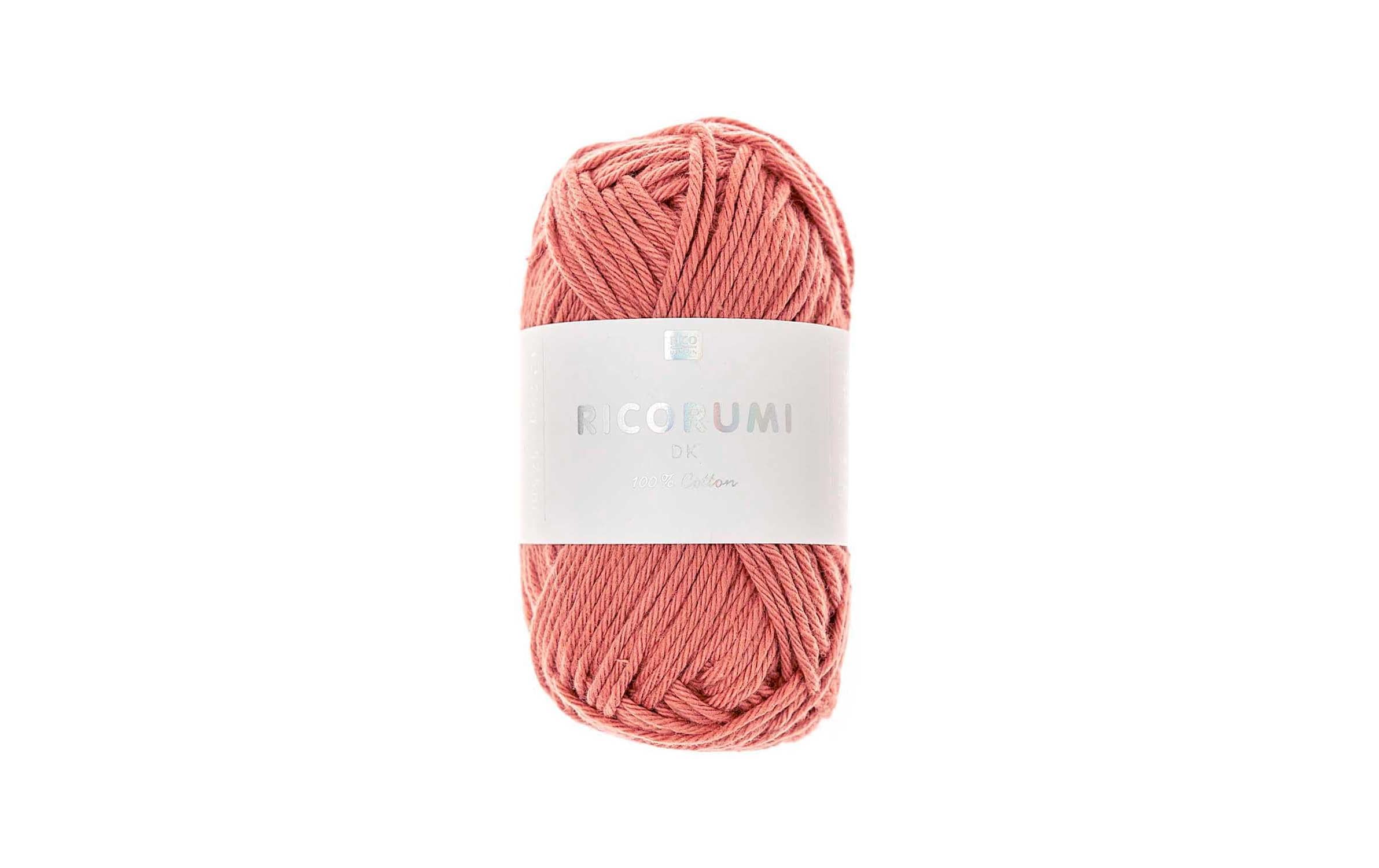 RICO Wolle Creative Ricorumi DK, terracott 25 g, 57,5 m, 100 % CO