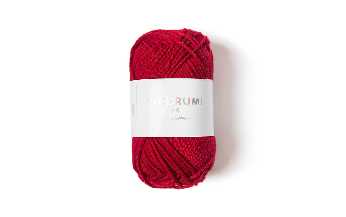 RICO Wolle Creative Ricorumi DK, weinrot 25 g, 57.5 m, 100 % CO
