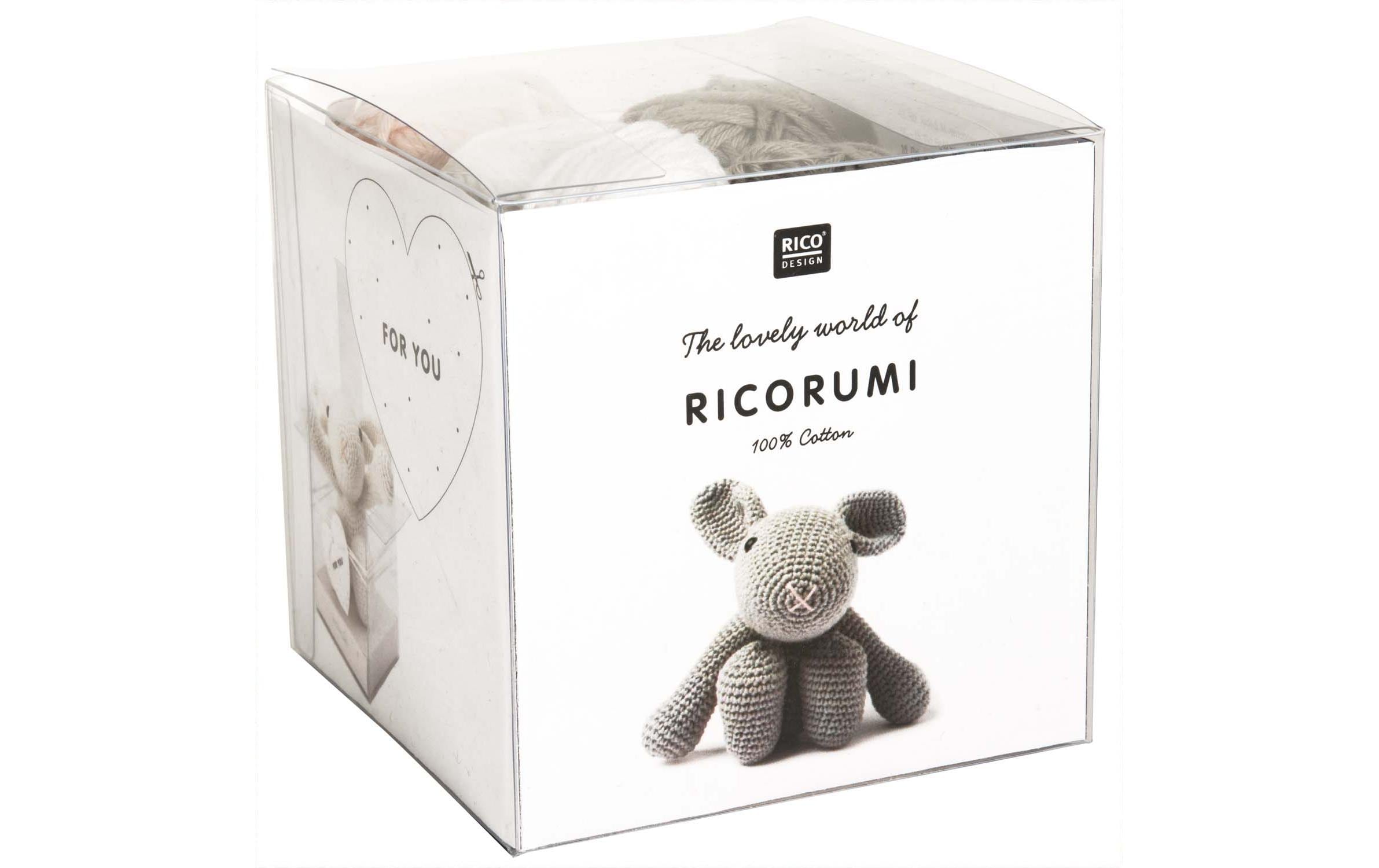 RICO Häkelset Creative Ricorumi Hase, 25 g, 57.5 m, 100 % CO