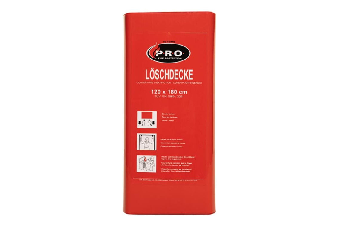 K.A.B PRO Löschdecke 120x180 cm bis 1250°C