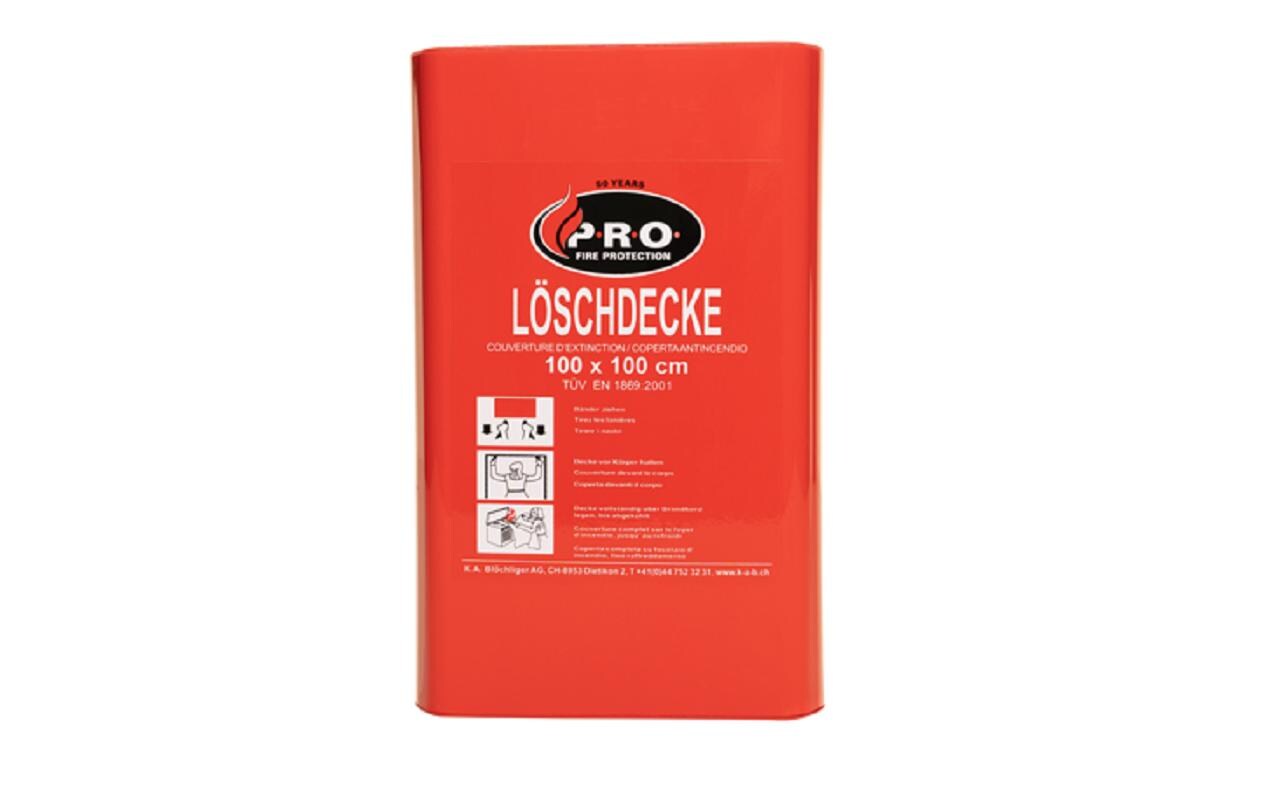 K.A.B PRO Löschdecke 100x100 cm bis 1250°C