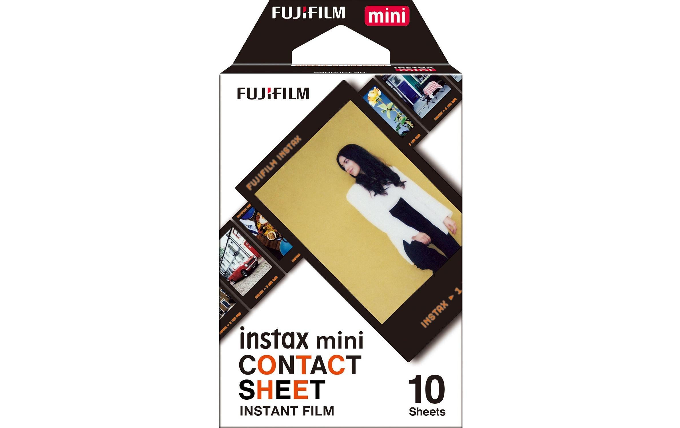 Fujifilm Instax Mini 10 Blatt Contact zu Instax Mini