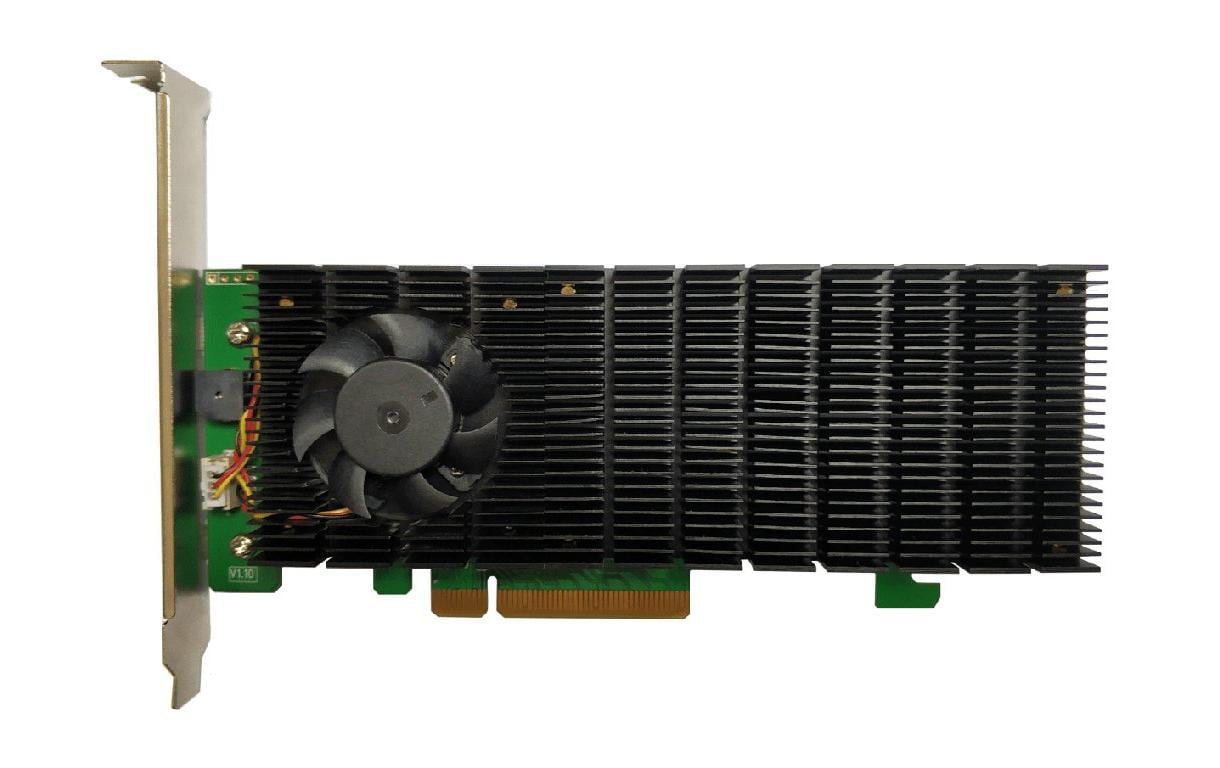 Highpoint SSD7202 RAID-Kontroller, LP 2x M.2 NVMEx4v3, PCI-Ex8, bootable,RAID 0,1