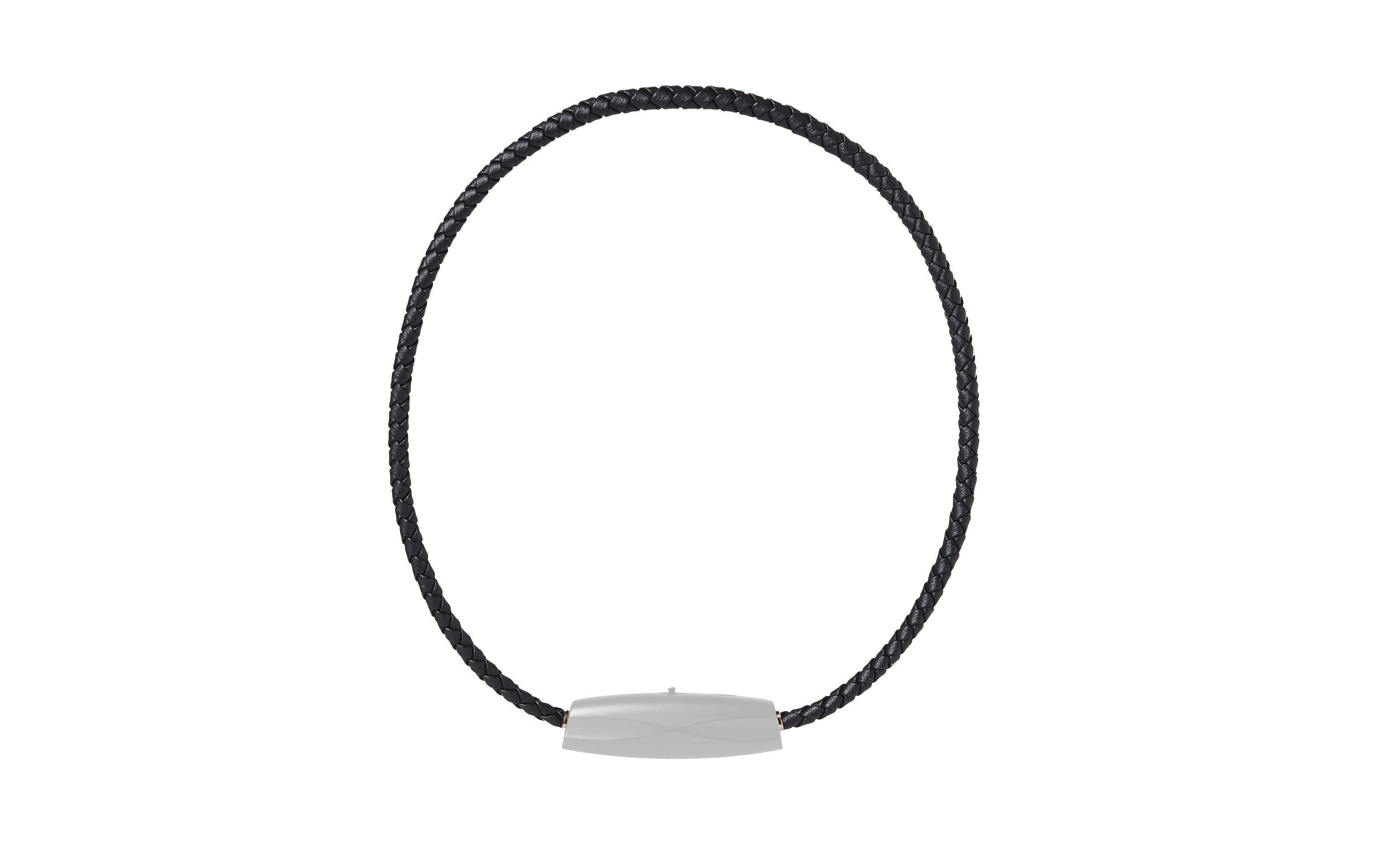 Airvida M1 Titanium Halsband 45cm schwarz