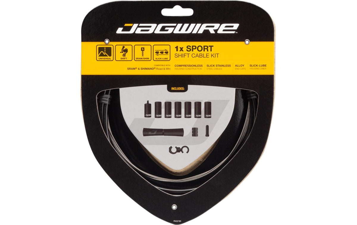 Jagwire SPORT 1 x 4mm SET SRAM/Shimano Housing LEX-SL/slick stainless inner cable