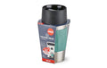 Emsa Travel Mug Compact 0.3L Grün vakuumisolierter Edelstahlkörper,100% dicht