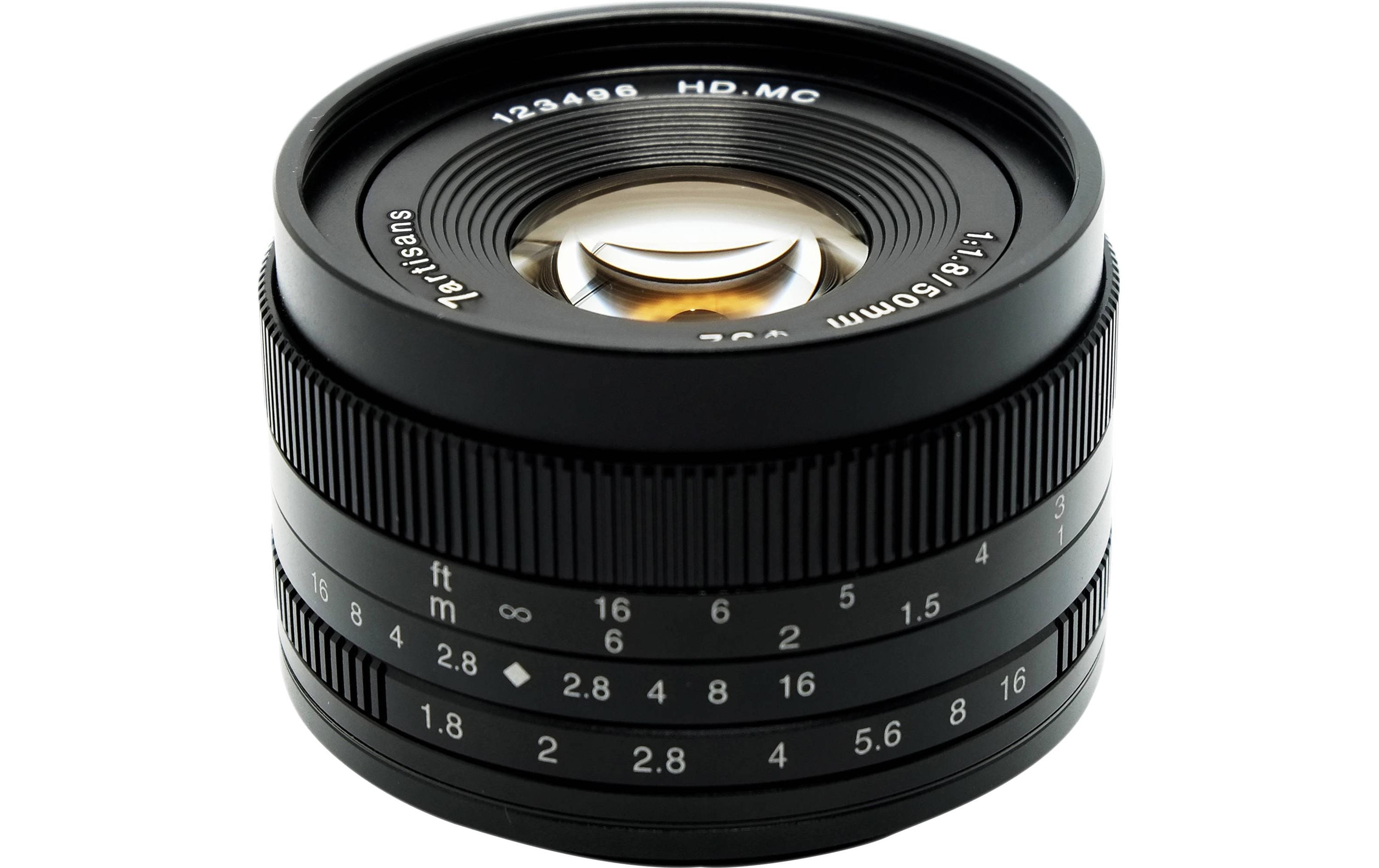 7Artisans 50 mm F1.8 Sony E-Mount