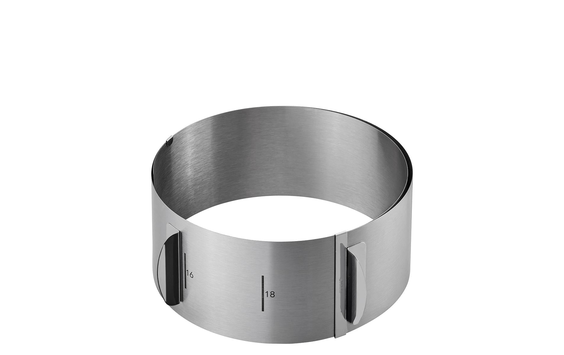 GEFU Tortenring TONDO verstellbar, Höhe 8.5 cm