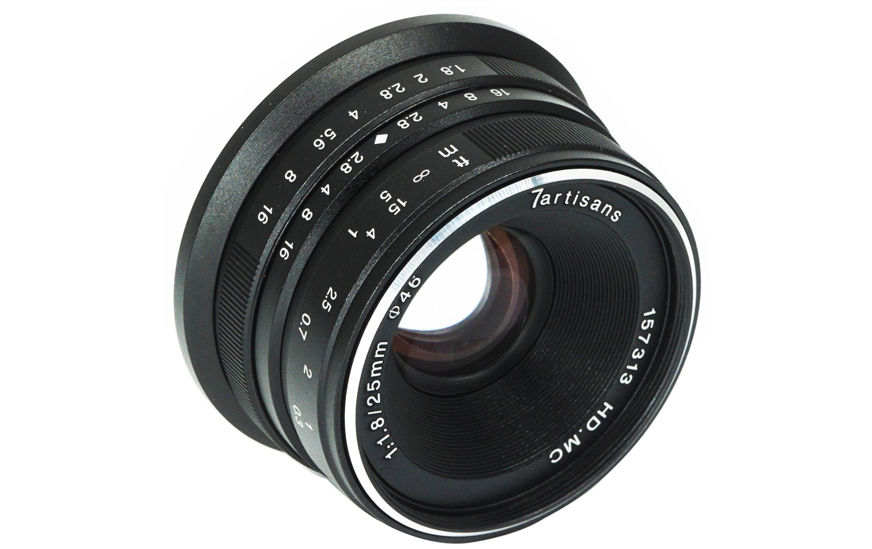 7Artisans 25 mm F1.8 Sony E-Mount