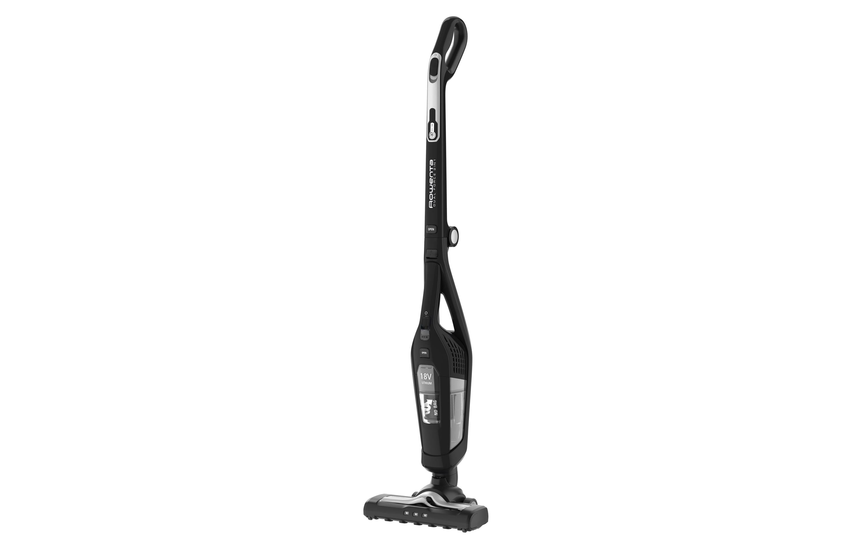 Rowenta Akkusauger Dual Force 2 in 1 schwarz