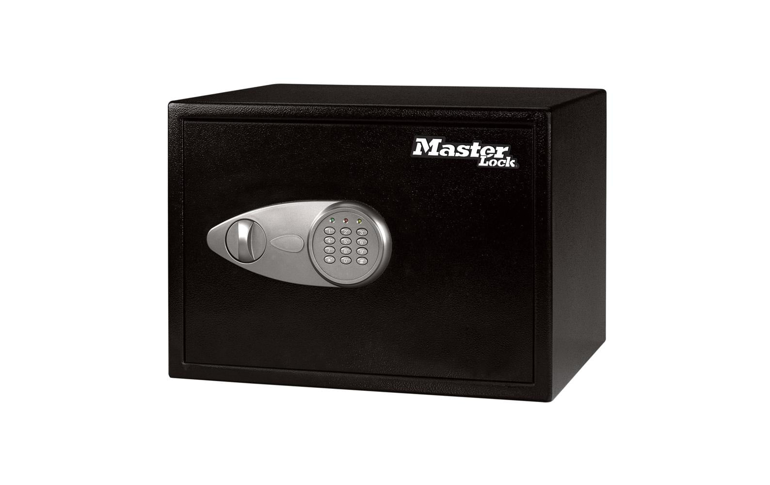 Masterlock Tresor X125ML, schwarz elektr. Zahlenschloss