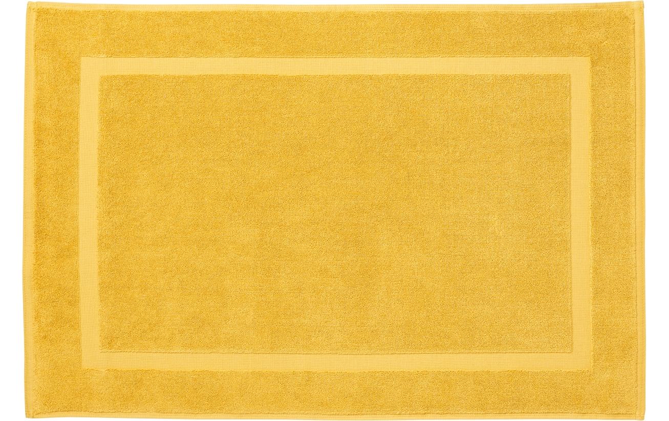 Diaqua Badteppich Fresco, Gelb 50 x 70 cm, 100% Bauwolle, Öko-Tex 100