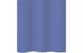 Diaqua Duschvorhang Basic, Blau Polyester, 180 x 180 cm, waschbar
