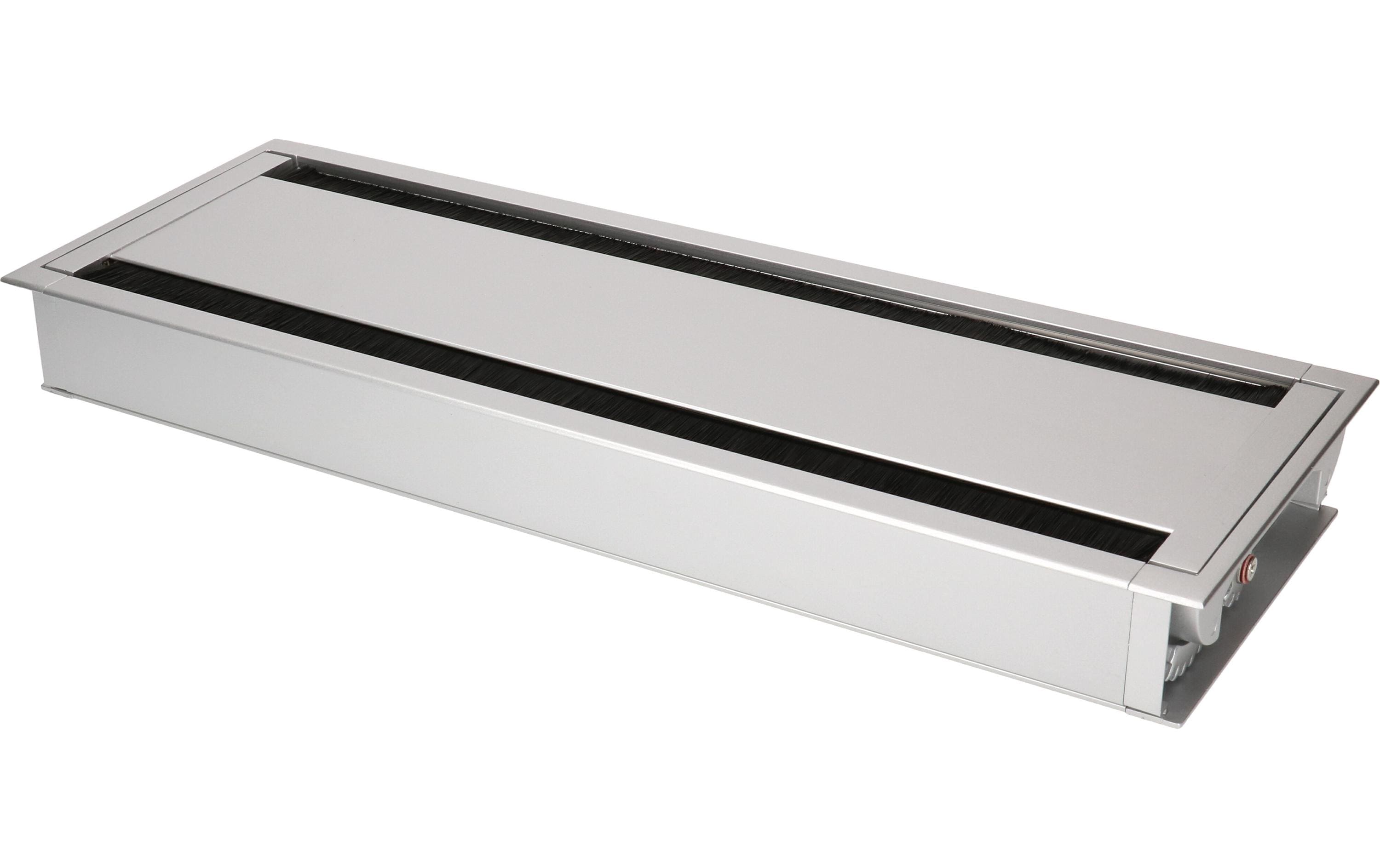 Bachmann TWOFOLD COVER Einbaurahmen Silber, beidseitig öffenbar