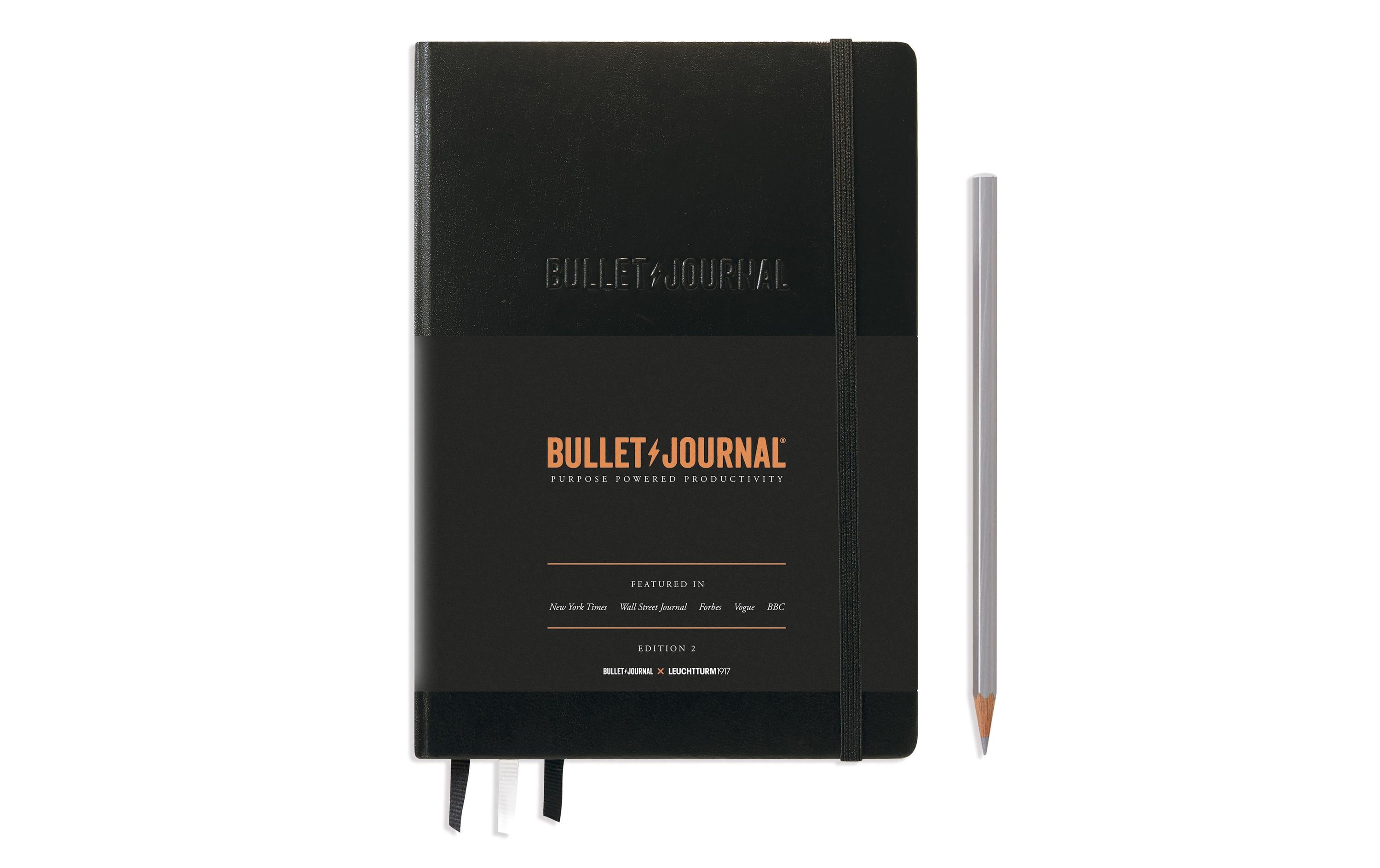 Leuchtturm Notizb. Bullet Journal Edition 2 206 Seiten, A5, 120 g/m2, Schwarz