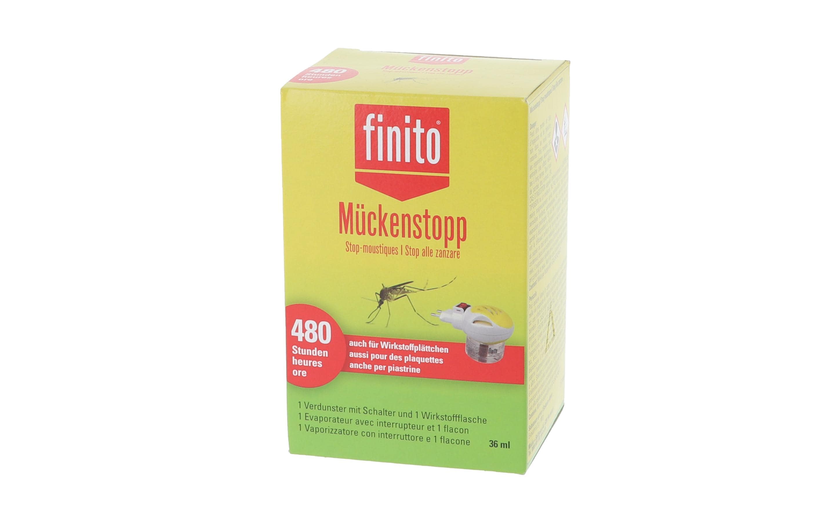 finito Mückenstopp-Set Stecker & Flasche 1 Stecker + 36 ml Flüssigkeit