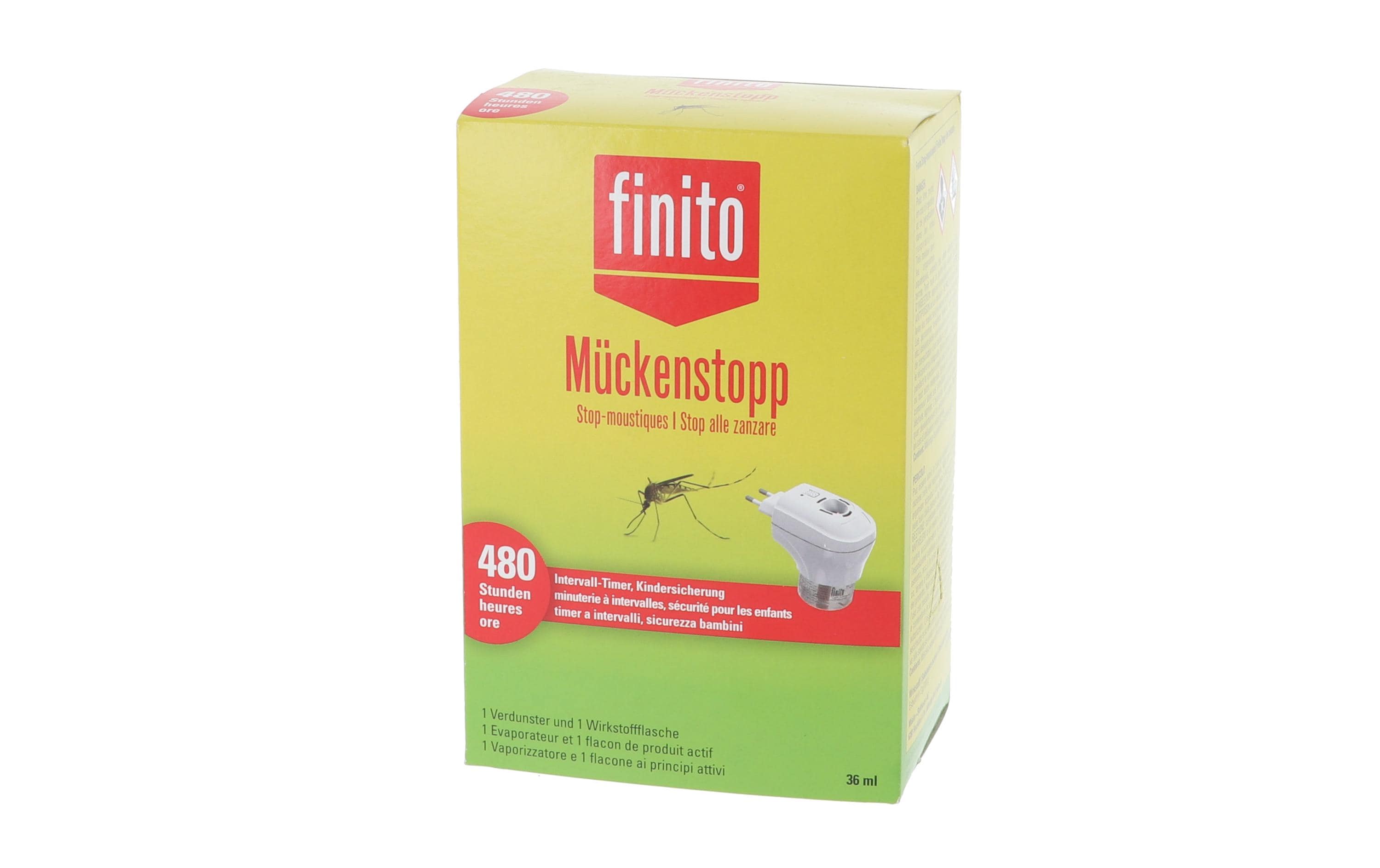 finito Mückenstopp Stecker & Flasche 1 Stecker + 36 ml Flüssigkeit