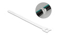 Delock Klett-Kabelbinder 200x12mm 10 Stück, Weiss