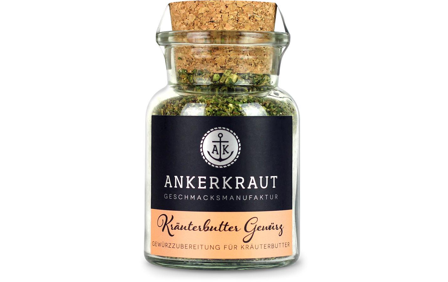 Kräuterbutter Gewürz 65g, Glas klein