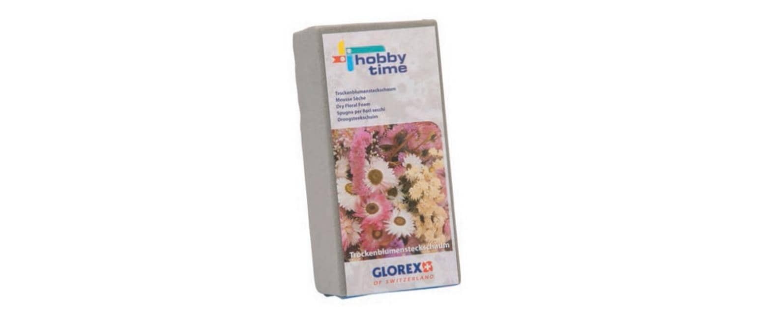 Glorex Steckschaum für Trockenblumen 23x11x7.5