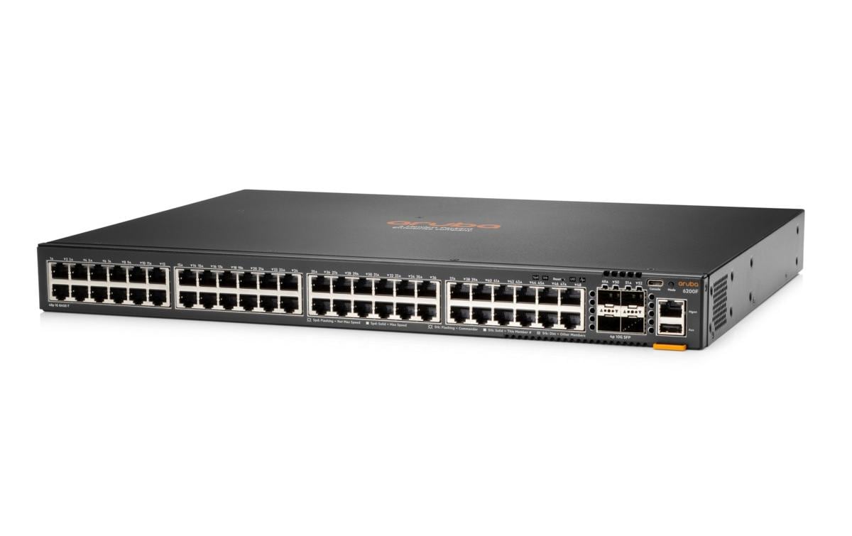 HPE Aruba CX 6200F 48G 48x 1Gb, 4x SFP+