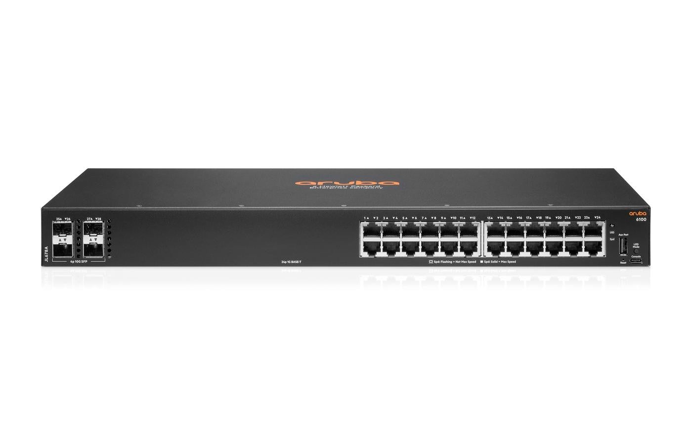 HPE Aruba CX 6100 24G 24x 1Gb, 4xSFP+