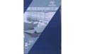 Artoz Blankokarte 1001 A5 220gm2 Classic blue, 5 Blatt