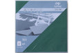 Artoz Couvert 1001 16cmx16cm 100  gm2, Racinggreen, 5 Blatt