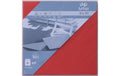 Artoz Couvert 1001 16cmx16cm 100  gm2, Rot, 5 Blatt