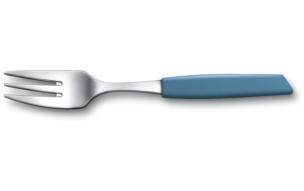 Victorinox Swiss Modern Kuchengabel 1 Stk., blau, PP Copolymere