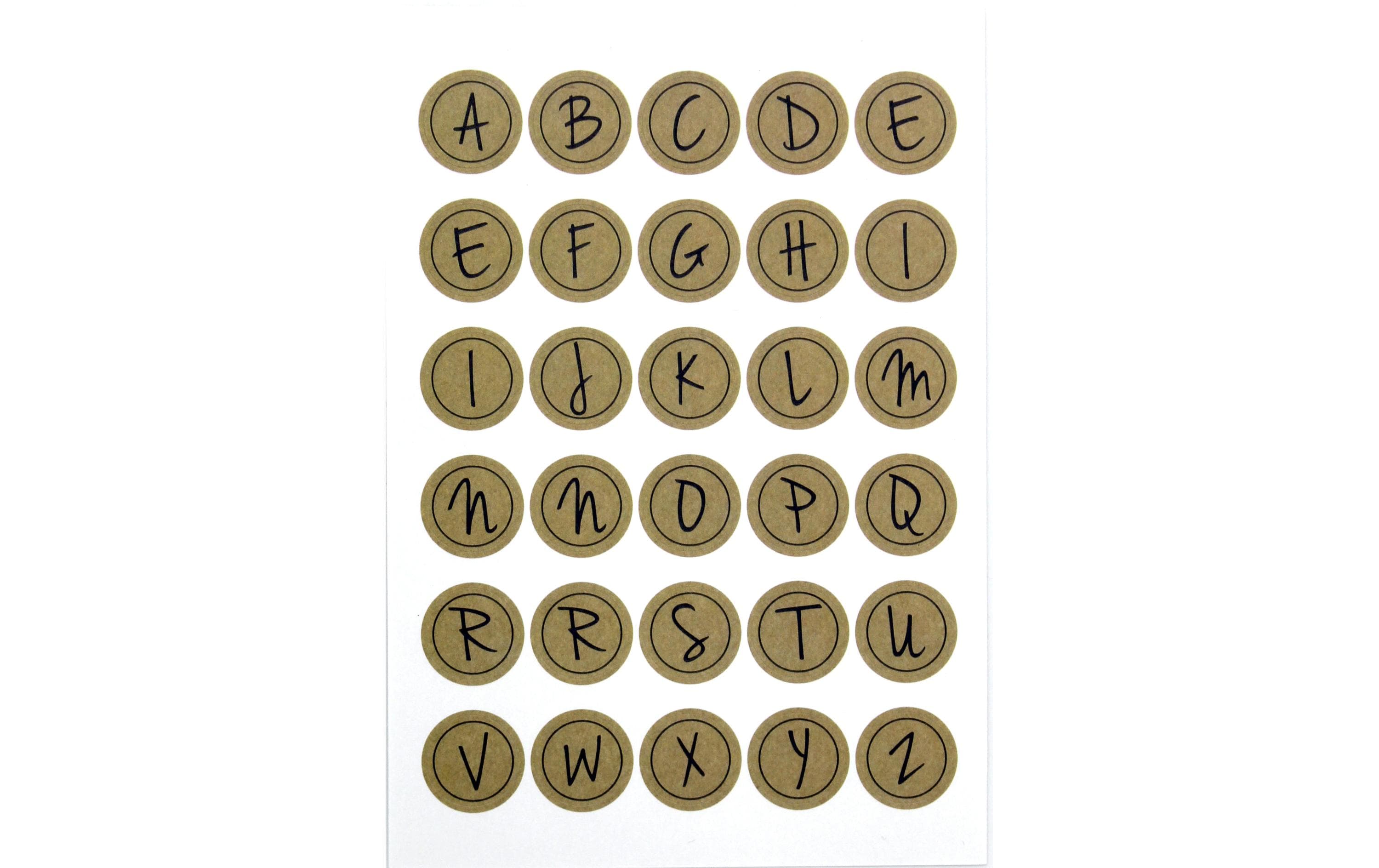 Artoz Stickers Alphabet 6 Blatt