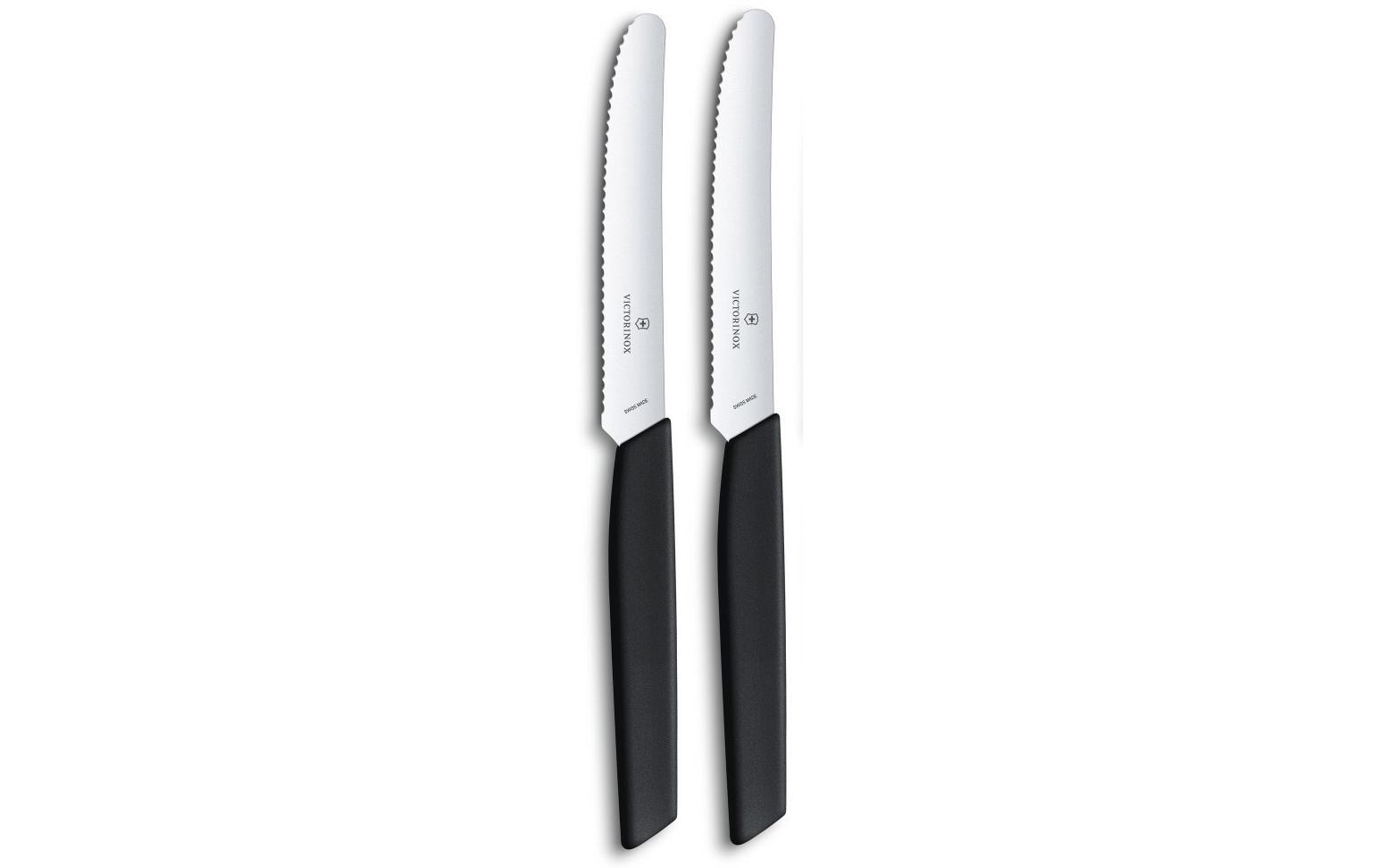 Victorinox Swiss Modern Tafelmesser 2 Stk., schwarz, PP Copolymere