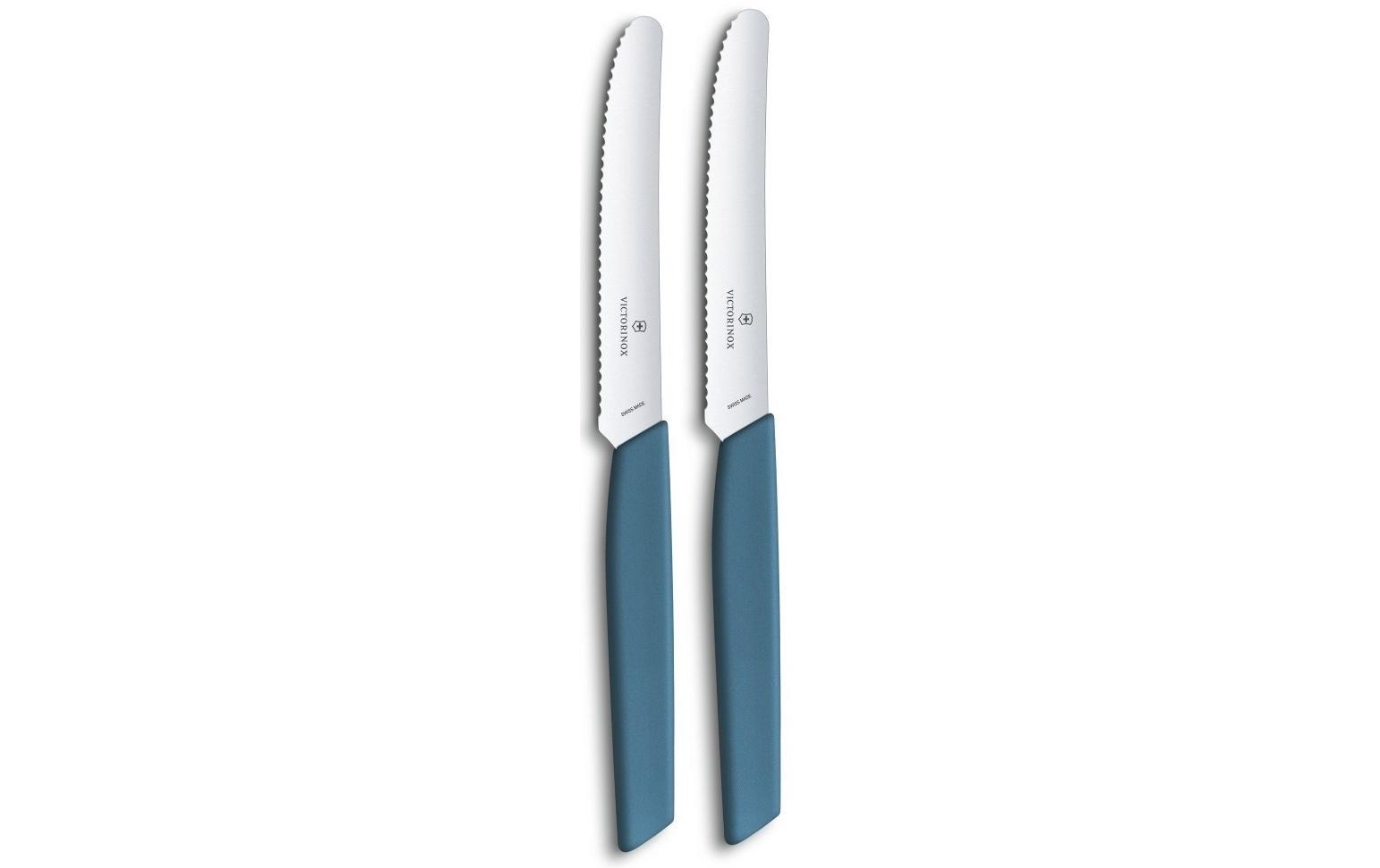 Victorinox Swiss Modern Tafelmesser 2 Stk., blau, PP Copolymere