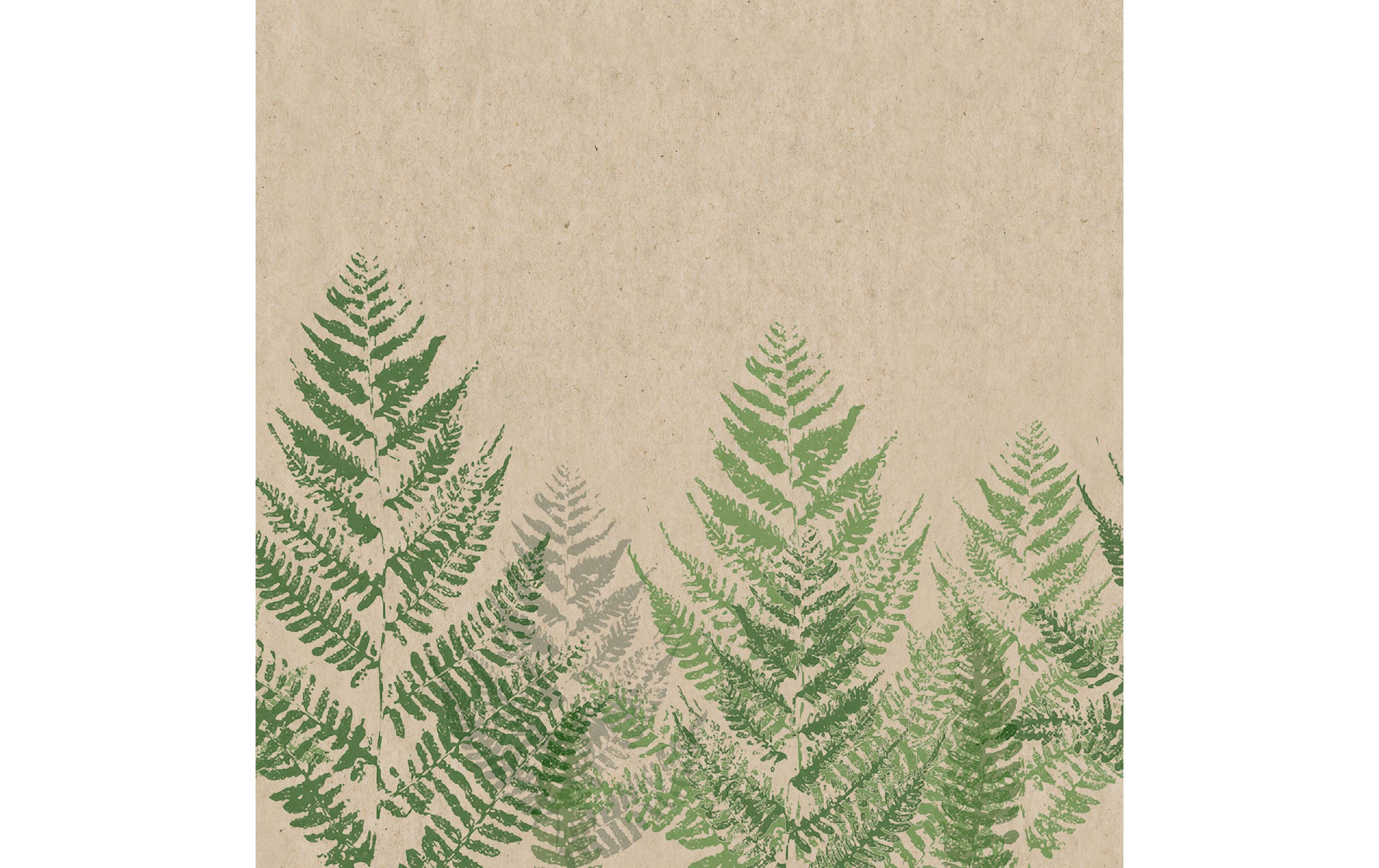 Paper + Design Servietten Farn 33x33 cm, 20 Stück