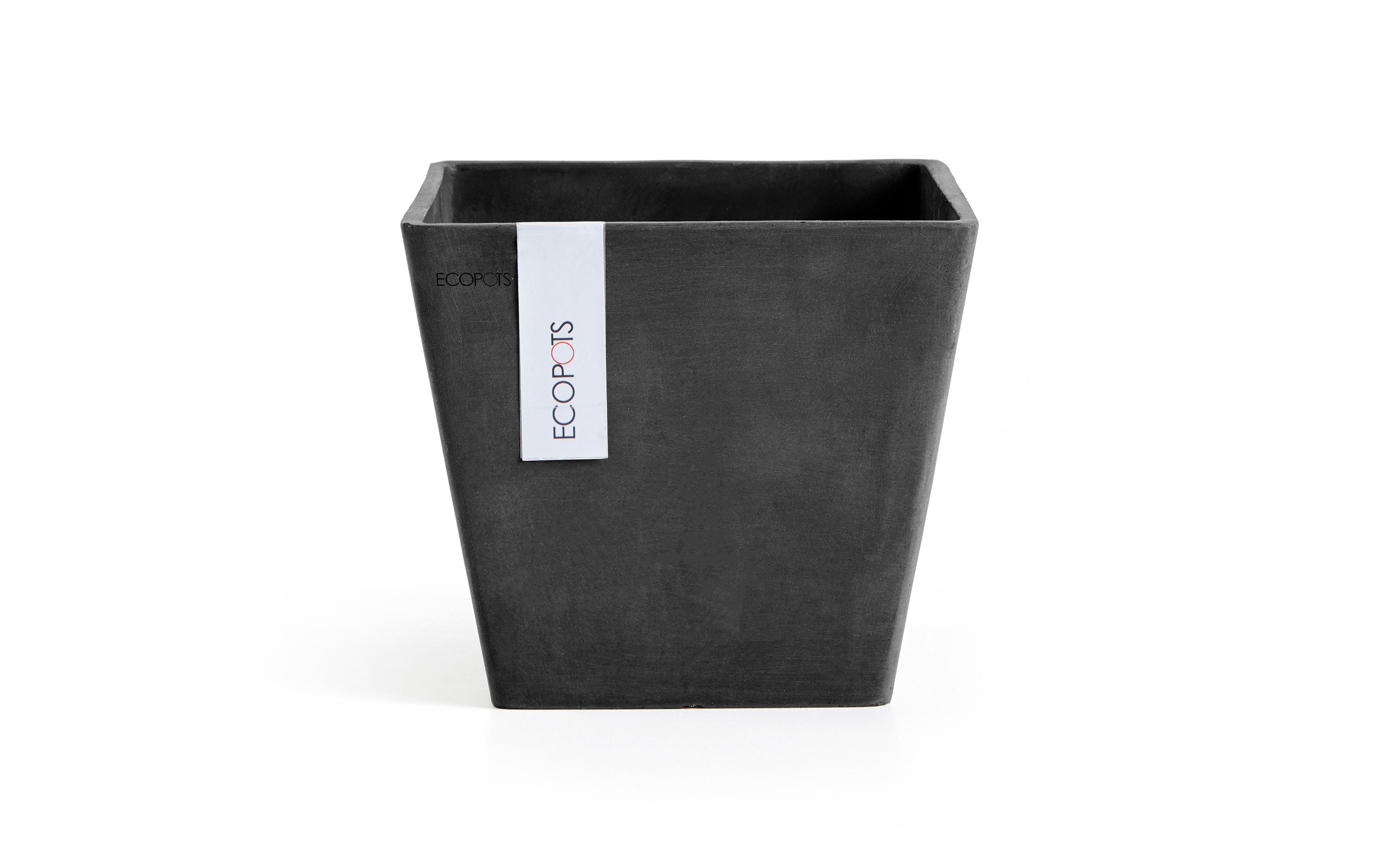 Ecopots Rotterdam ROT.20cm Dunkelgrau